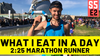WHAT I EAT IN A DAY as a 2:25 MARATHON RUNNER // FAST (running) FOOD! - Ben Parkes Running