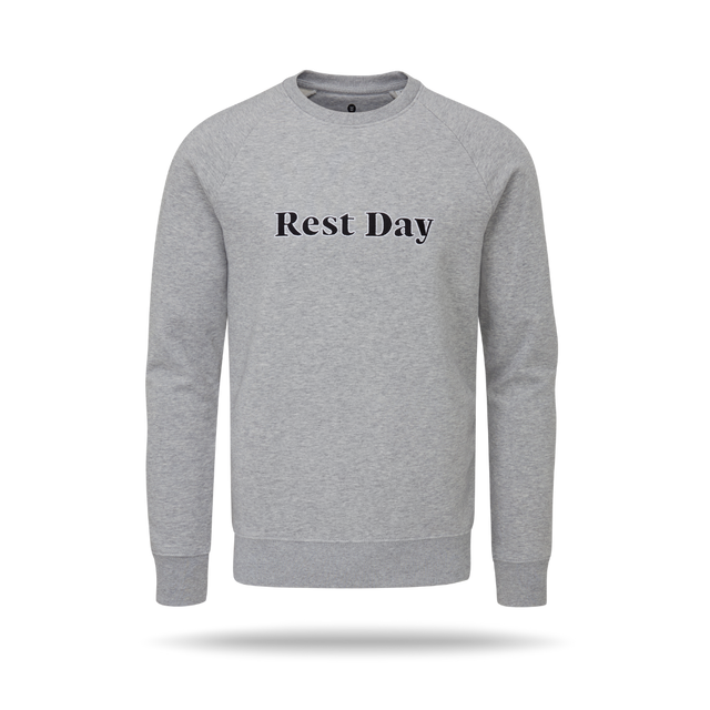 Rest Day Embroidered Sweater - Ben Parkes Running