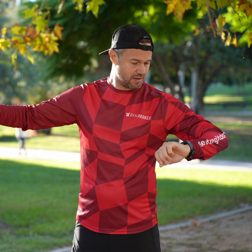 Long Sleeve Running Tee - Ben Parkes Running
