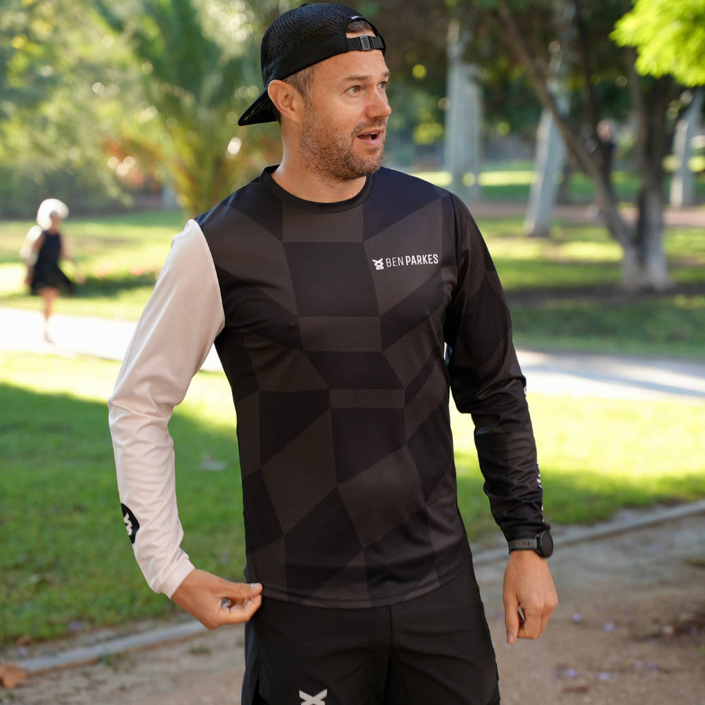 Long Sleeve Running Tee - Ben Parkes Running