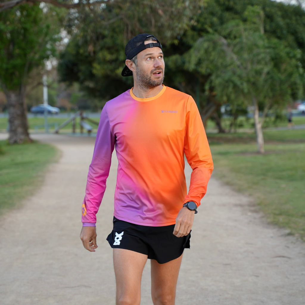 Long Sleeve Running Tee - Ben Parkes Running