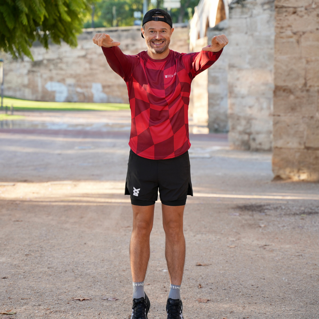 Long Sleeve Running Tee - Ben Parkes Running