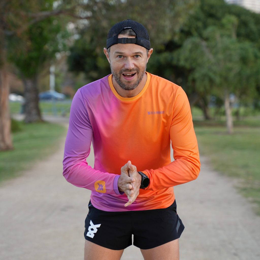 Long Sleeve Running Tee - Ben Parkes Running