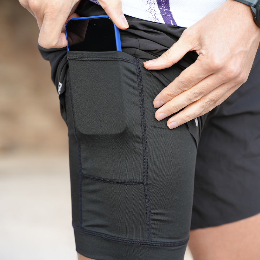 2 in 1 Running Shorts - Long Length