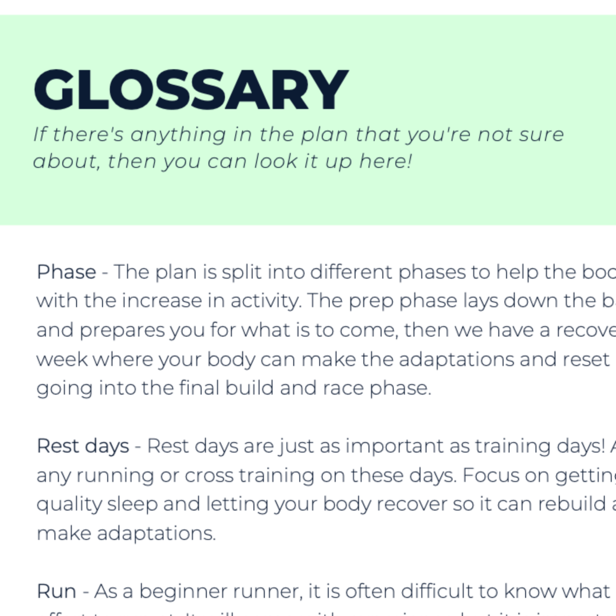 5 KM Beginner - L1 - Ben Parkes Running