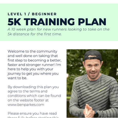 5 KM Beginner - L1 - Ben Parkes Running