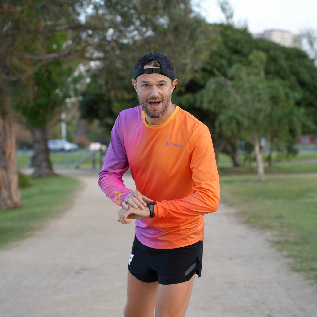 Long Sleeve Running Tee - Ben Parkes Running