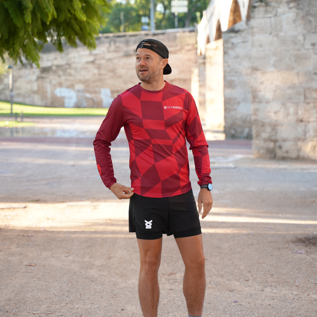 Long Sleeve Running Tee - Ben Parkes Running