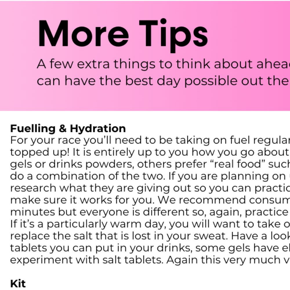 50 Mile/100K Ultra Plan - L1