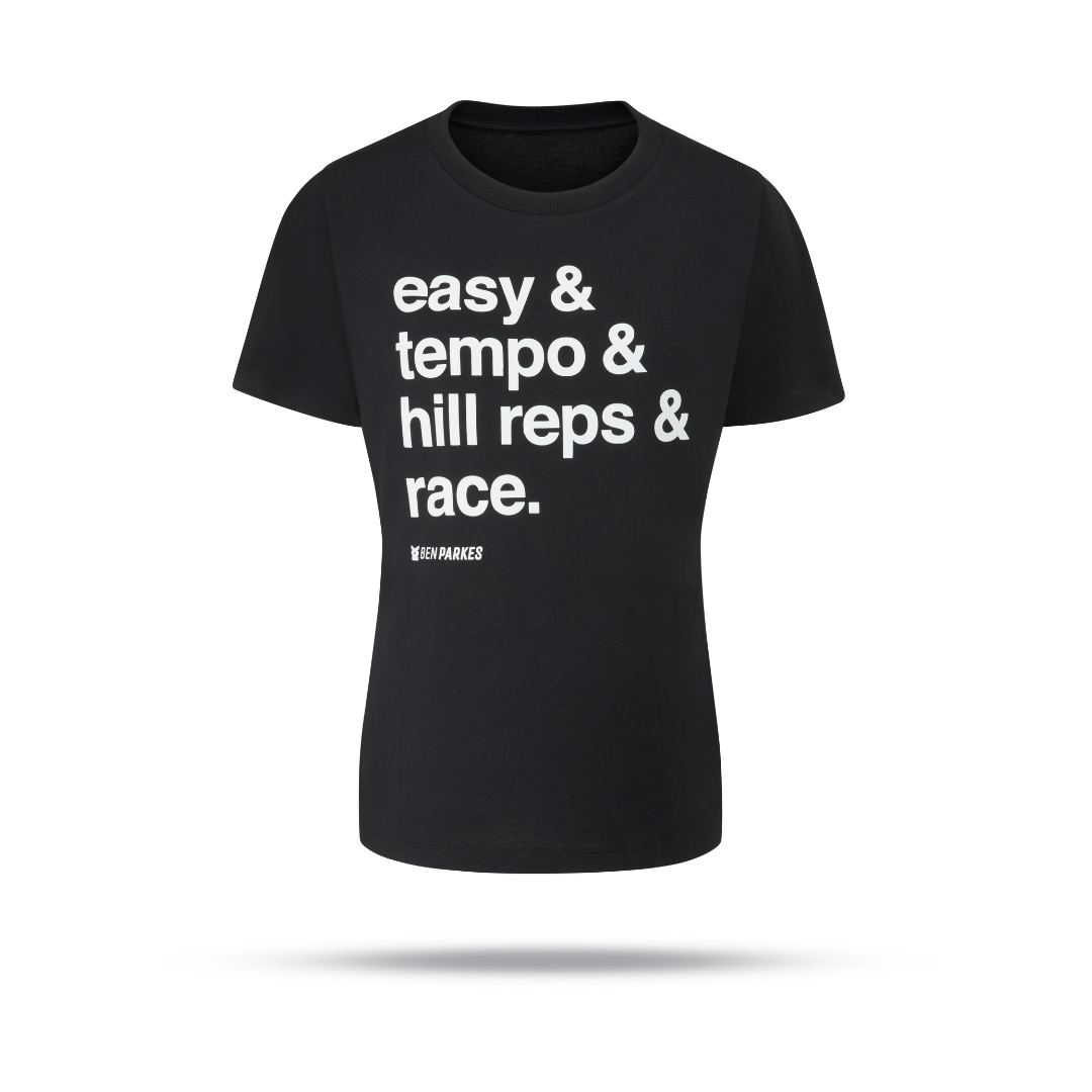 Tempo Tee - Womens - Ben Parkes Running