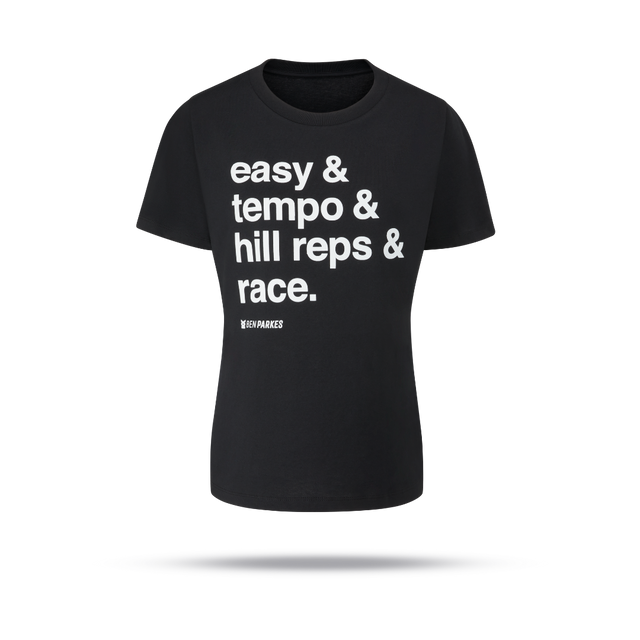 Tempo Tee - Womens - Ben Parkes Running