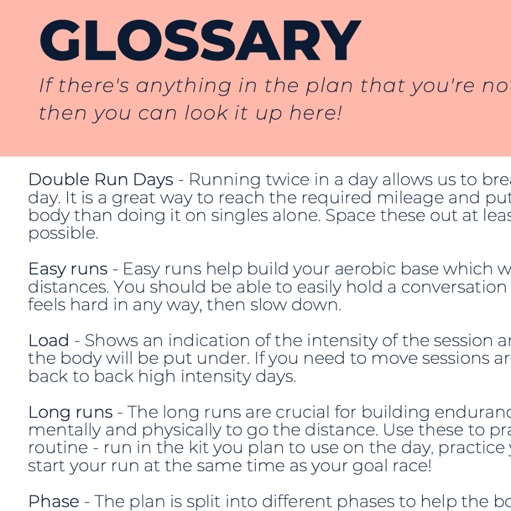Marathon Plan Advanced Plus Plus - L6 - Ben Parkes Running