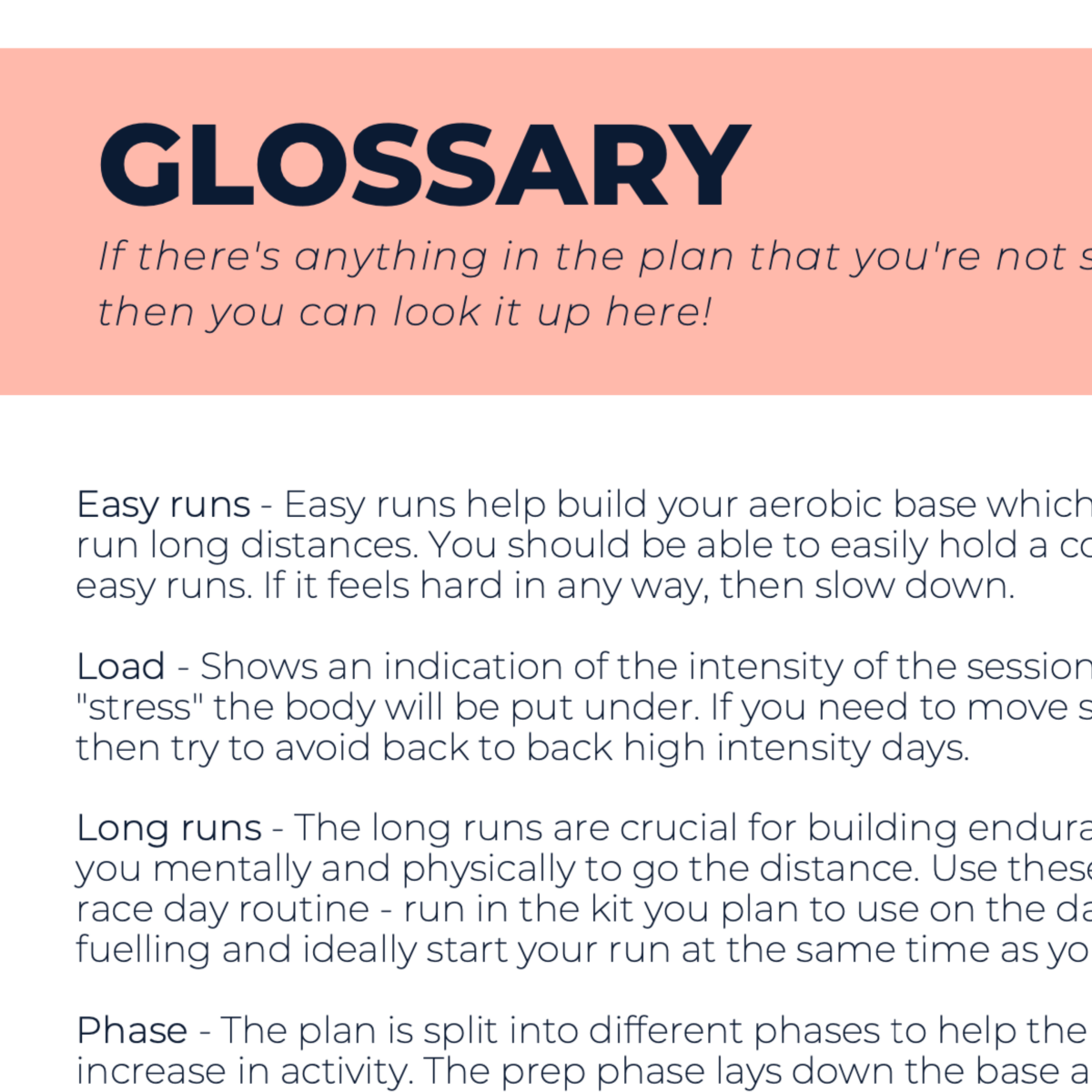 Marathon Plan Beginner - L1 - Ben Parkes Running