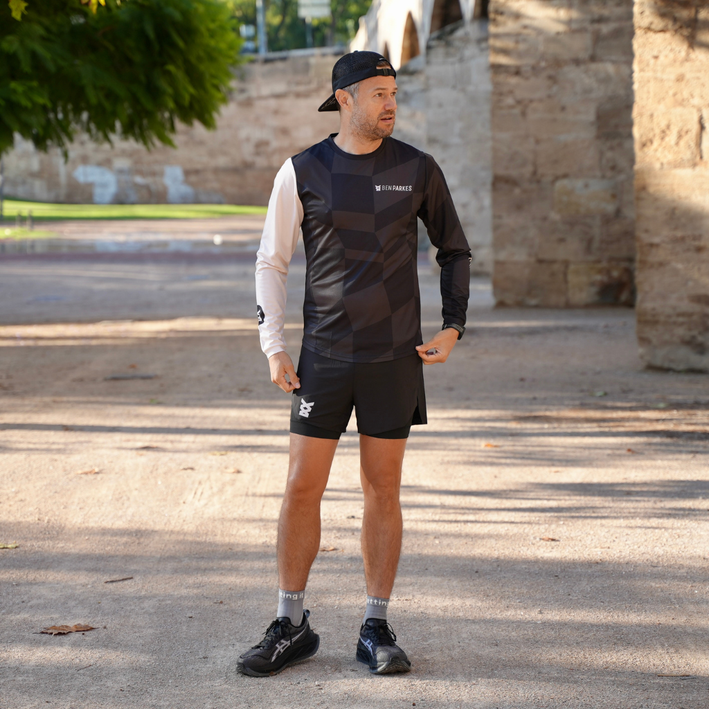 Long Sleeve Running Tee - Ben Parkes Running