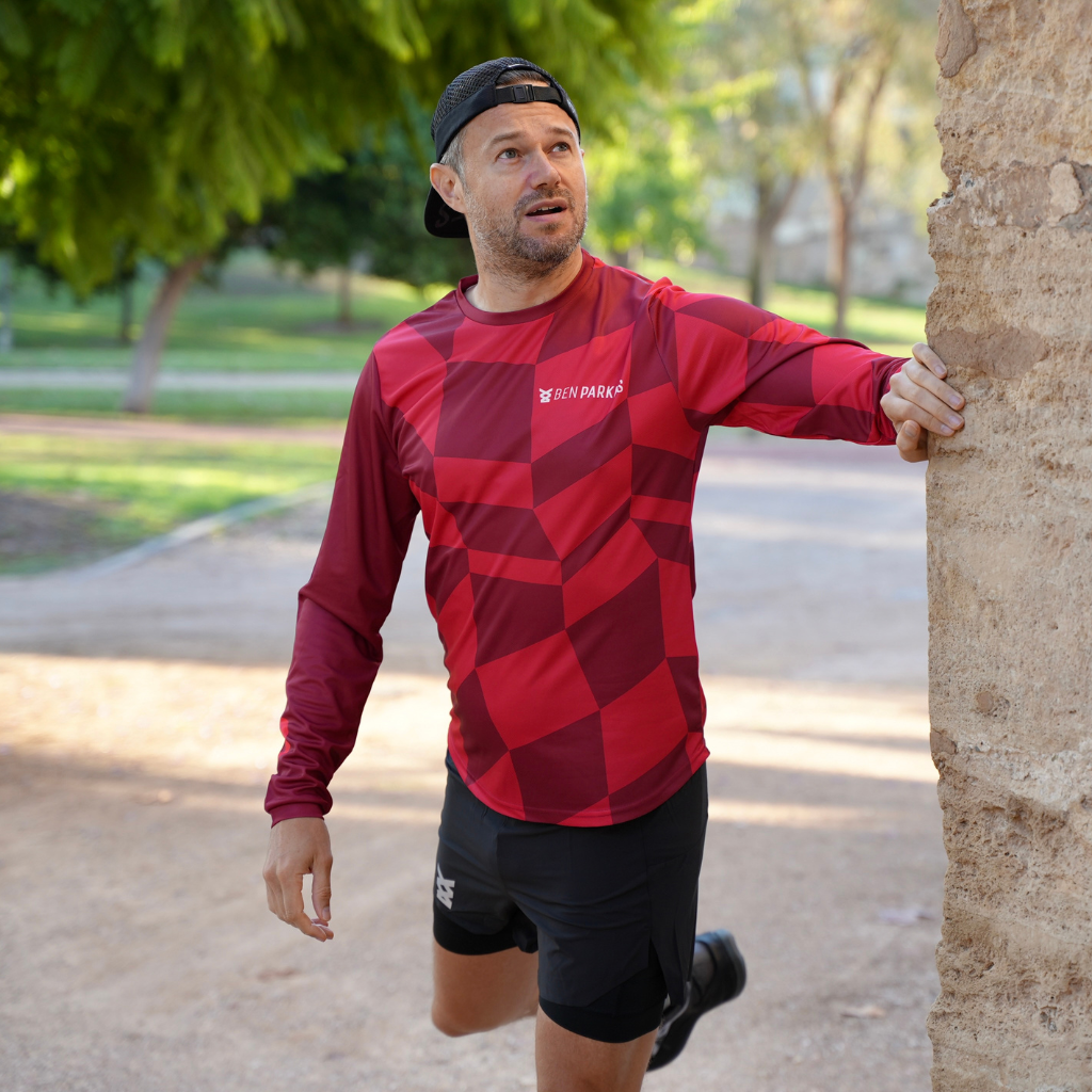 Long Sleeve Running Tee - Ben Parkes Running