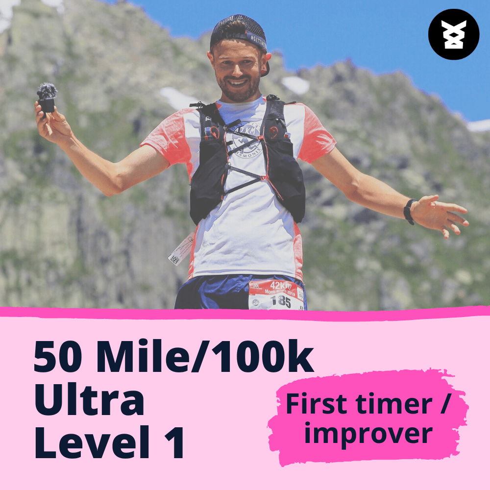 50 Mile/100K Ultra Plan - L1 - Ben Parkes Running