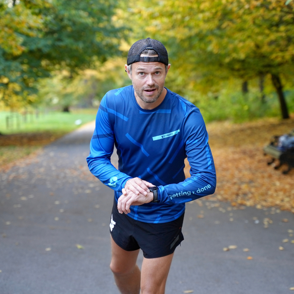 Long Sleeve Running Tee - Ben Parkes Running