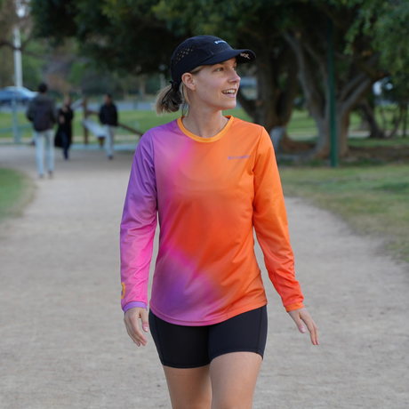 Long Sleeve Running Tee - Women's - Ben Parkes Running