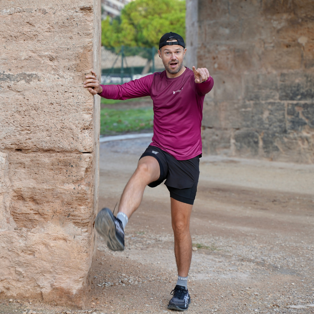 Long Sleeve Running Tee - Ben Parkes Running