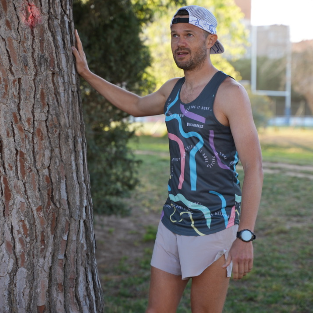 Mens 2025 running singlet