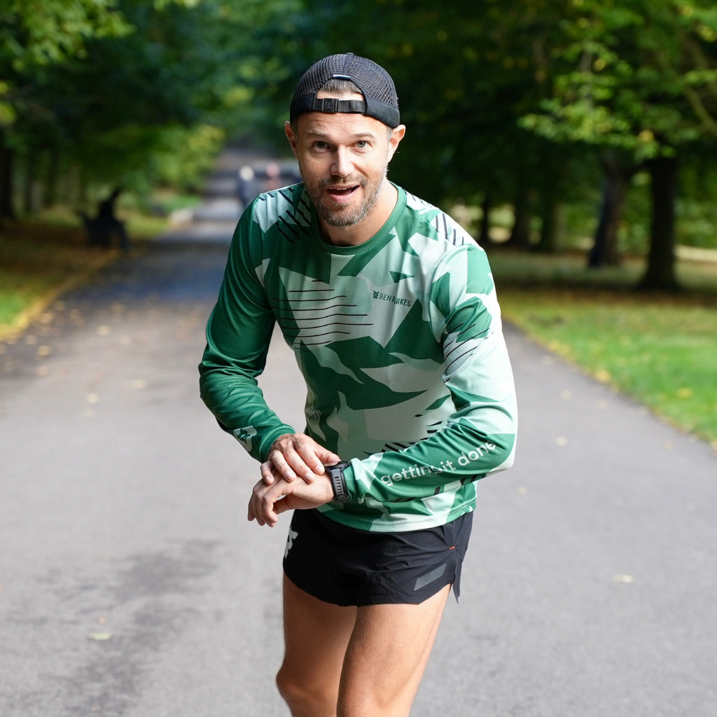 Long Sleeve Running Tee - Ben Parkes Running