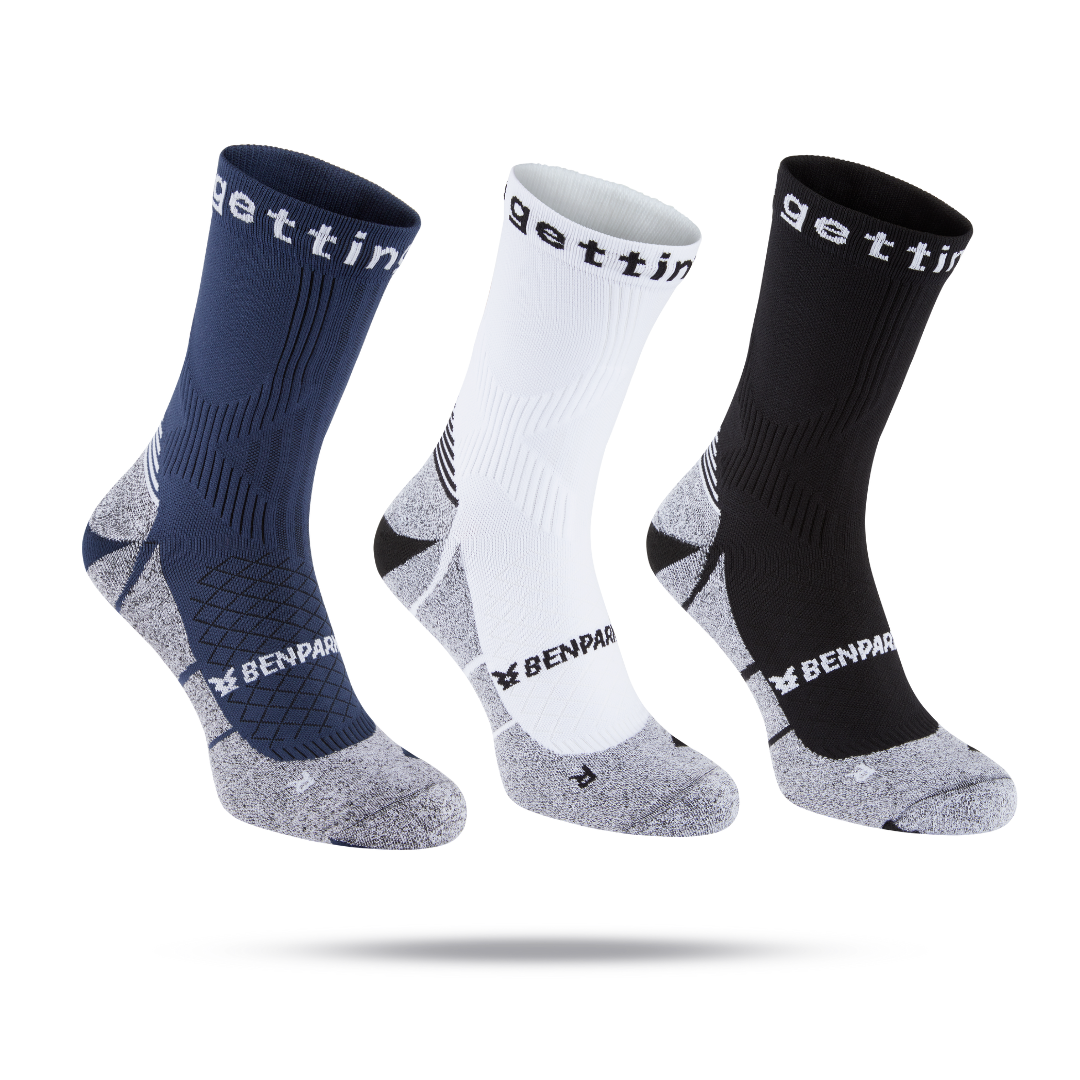 Three Sock Bundle - Long Length - Ben Parkes Running