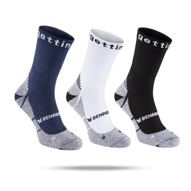 Three Sock Bundle - Long Length - Ben Parkes Running
