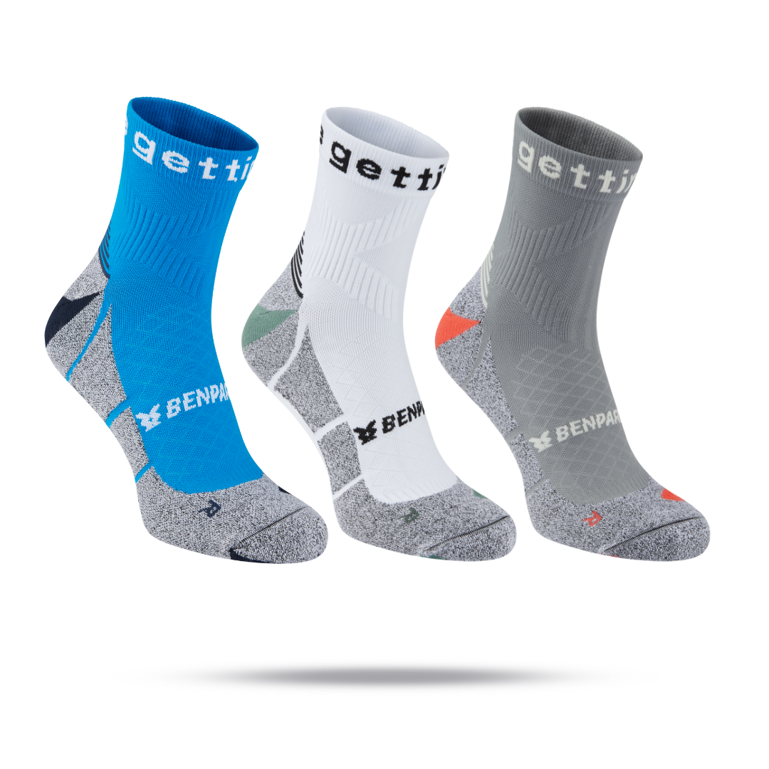 Three Sock Bundle - Ankle Length - Ben Parkes Running