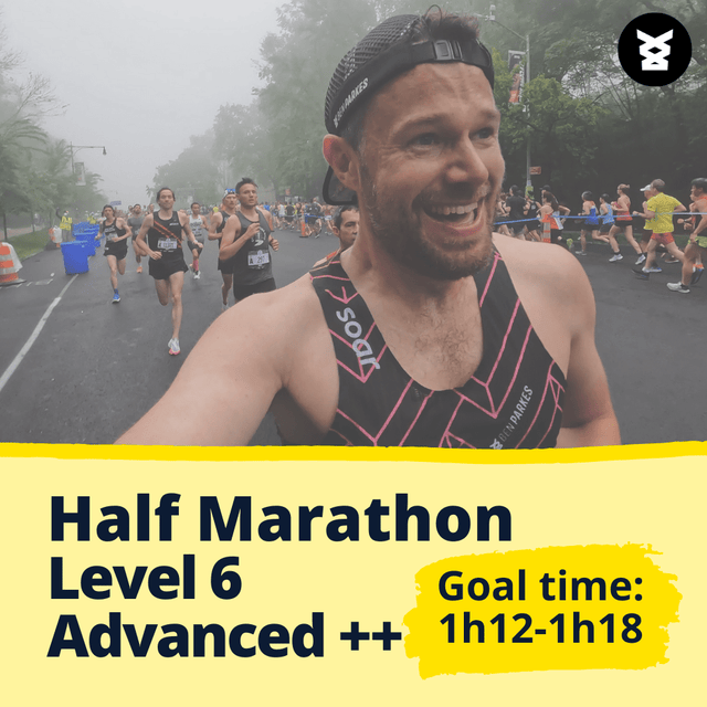 Half Marathon Advanced Plus Plus - L6 - Ben Parkes Running