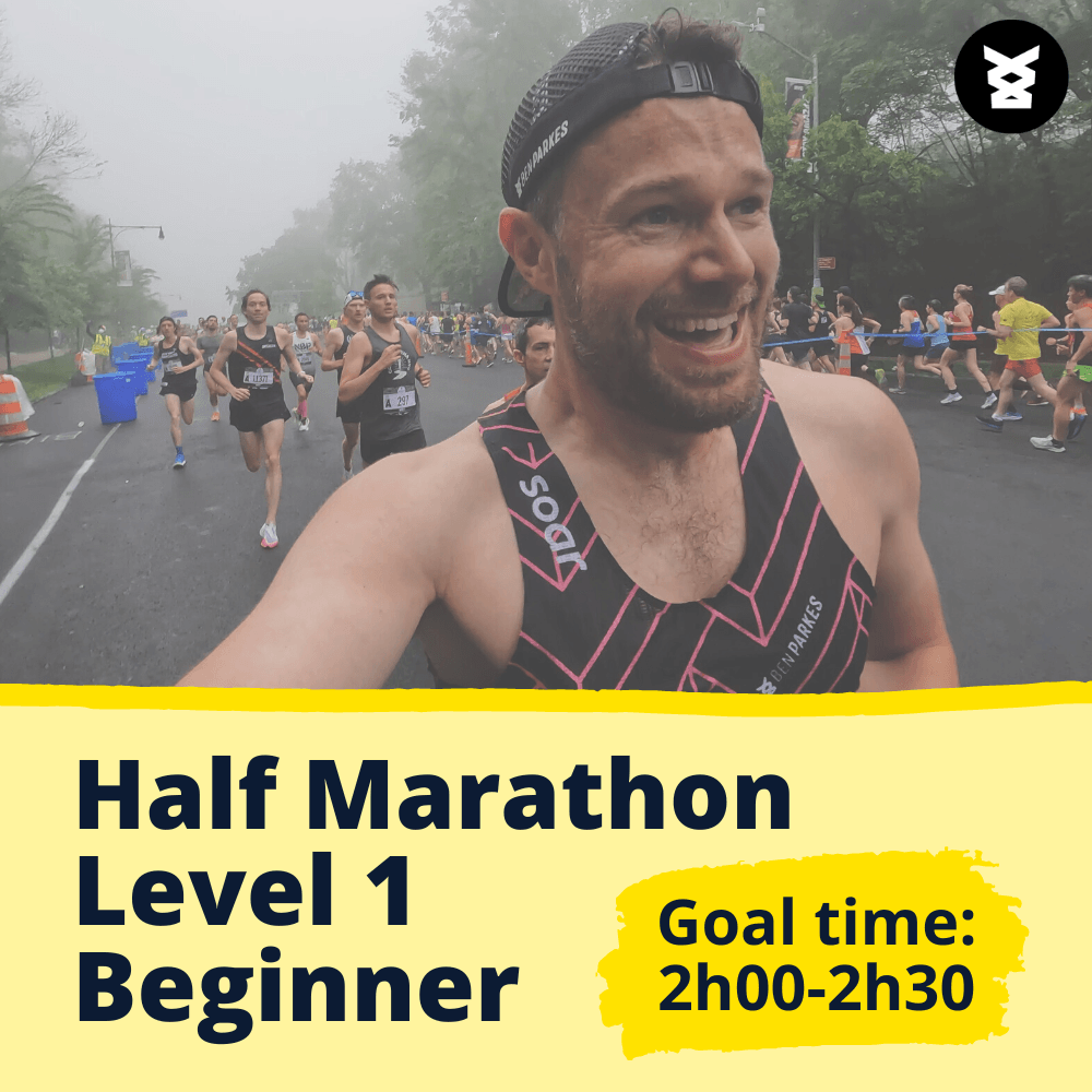 Half Marathon Plan Beginner L1 Ben Parkes Running