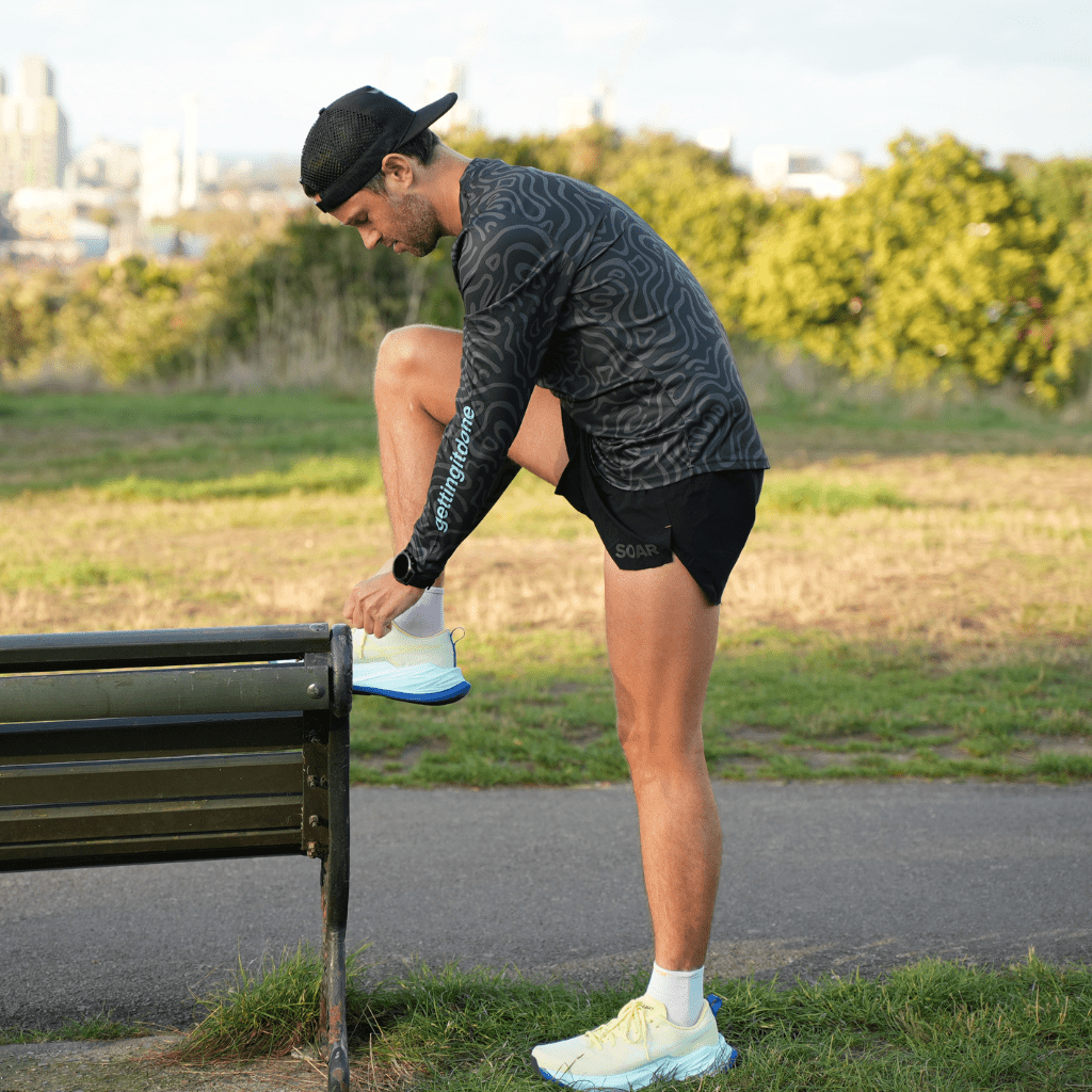 #gettingitdone Long Sleeve Running Tee - Ben Parkes Running