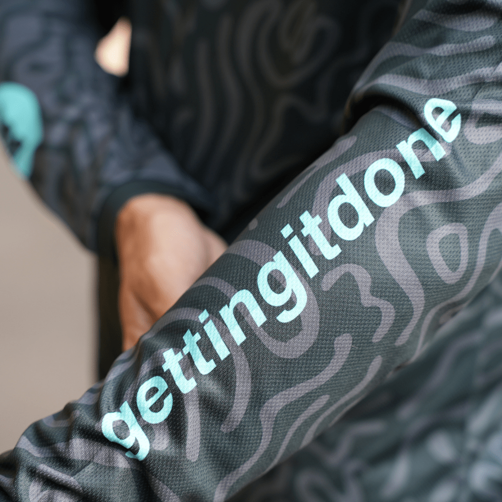 #gettingitdone Long Sleeve Running Tee - Ben Parkes Running